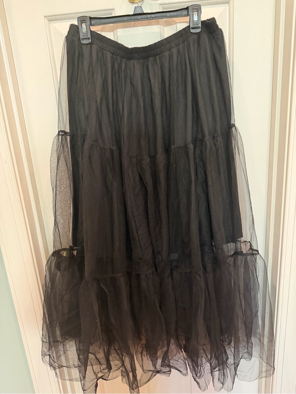 torrid Black Tiered Tulle Maxi Skirt